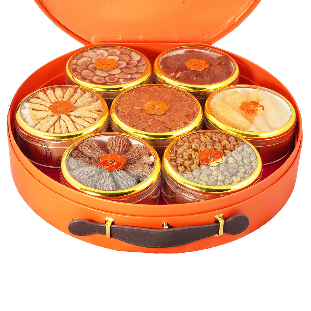 "七星高照＂滋補品禮盒裝