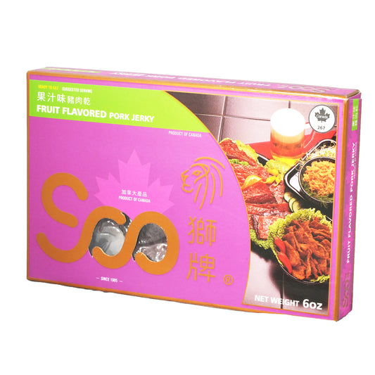 獅牌 果汁味豬肉乾